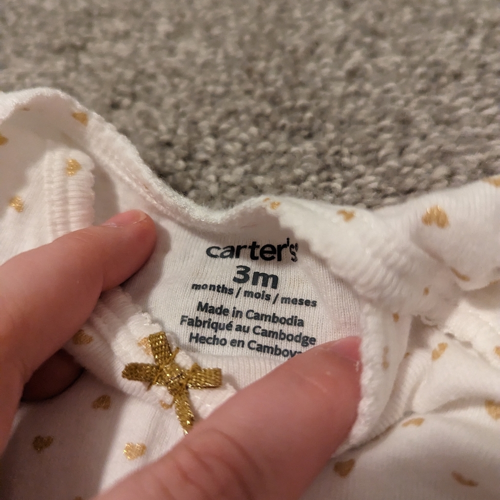 Carter's Christmas Onesie Set - Picture 4 of 16